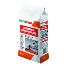 Mortier réfractaire 2,5kg résistant 1000°C - PAREXLANKO