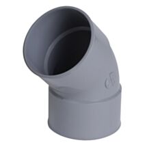 Coude pvc ff à coller 45° ø 80 mm 