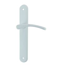 Ensemble cluses laque blanc bec de cane