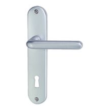 Ensemble tignes alu argent pd 165 mm