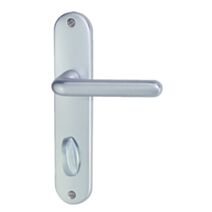 Ensemble tignes alu argent condamn/décond 165 mm