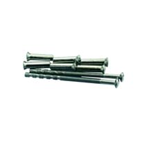 Kit 2 vis relieuses metal+douilles aveugles