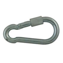 1 mousqueton alpin a vis AZ longueur :100mm ø10mm -