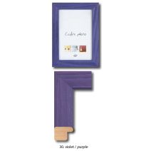 Cadre bois 24 x 30 cm fushia