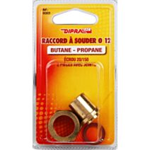 Raccords Butane/Propane Ø12