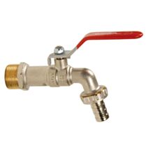 Robinet de puisage à sphère filetage M20/27-20/27 Ø15 mm - SPID'O