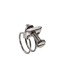 Collier de serrage double fil 100% inox 24-27 mm - SPID'O