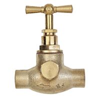 Robinet d’arrêt à souder D14mm + purge - DIPRA