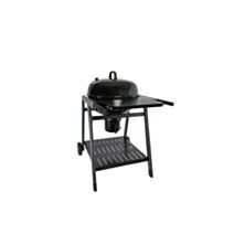 Barbecue charbon de bois Tonino 60 acier noir Ø54,5cm - COOK'IN GARDEN