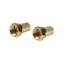 2 fiches f connectique or - OPTEX
