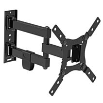 Support TV mural double déport 33-107 cm - ATELYS
