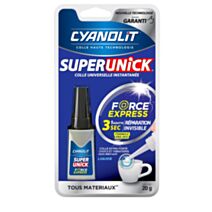 Colle Extra Forte Super Unick Express Liquide Pro 20gr - CYANOLIT