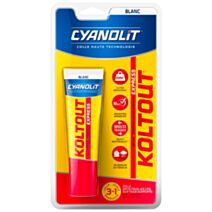Colle Fixation Koltout Express Blanc 50ml - CYANOLIT