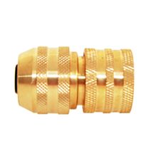 Raccord rapide laiton  automatique D.15 mm - 3 billes