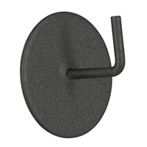 2 Supports Ronds Adhésifs Tringle de Vitrage Ø7mm Ø10mm Météorite - MOBOIS