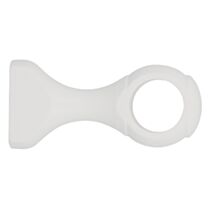 Support standard 100mm bois classique ø 35mm laqué blanc - MOBOIS