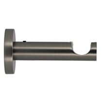 Support métal Ø20mm Tige 80mm Gun foncé