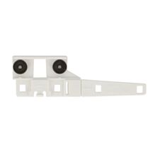 2 conducteurs décorateur plastique blanc 6,6x3,2x0,8cm - MOBOIS