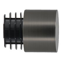 2 Embouts métal Ø28mm Bouchon Easy Fix Decor Gun Fonce - MOBOIS