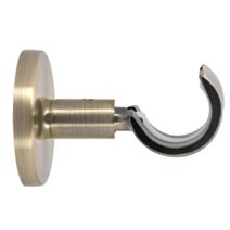 Support métal ouvert Ø28/20mm L.6cm décor doré vieilli - MOBOIS