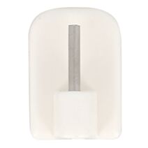 Piton adhésif plastique x4 blanc - MOBOIS
