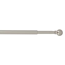 1 tringle métal Ø7mm extensible de 40-65cm boule nickel mat - MOBOIS