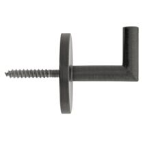 2 gonds métal 3,35x3,5cm gris foncé - MOBOIS