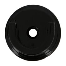 2 Naissances métal Ø20 easy fix noir brillant - MOBOIS