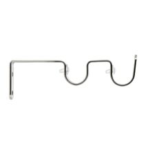 2 supports Chrome Ø20mm 80/130mm