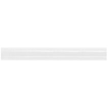 Tringle métal Ø20mm 1,5m Blanc Brillant