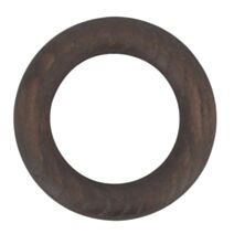 10 Anneaux 56mm Pour Tringle Ø28mm Frene Decor Noyer - MOBOIS