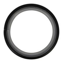 10 Anneaux métal Ø42mm Avec Silencieux Noir Mat