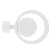 Embout métal Ø20mm Atrium Blanc Mat