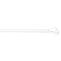 Tringle de Vitrage Ø7mm Embouts Filaire 40-65cm Blanc Mat - MOBOIS