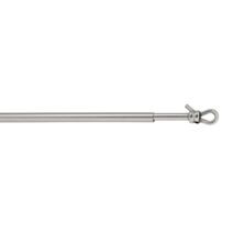 Tringle de Vitrage Ø7mm Embouts Nœud 40-65cm Nickel Mat - MOBOIS