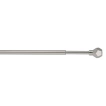 Tringle de Vitrage Ø7mm Embouts Boule à Facettes 40-65cm Nickel Mat - MOBOIS