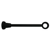 Support bois d28 fermé fixe 300mm noir mat - MOBOIS