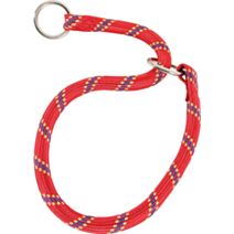 Collier nylon corde étranlgeur 65cm - rouge