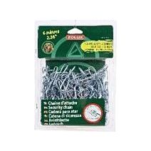 Chaîne d'attache sécurisée acier pour chien 4,5M