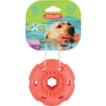 Jouet flottant balle chien d9.5cm orange