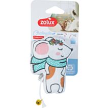 Jouet souris grelot Chatouille fleurs - ZOLUX