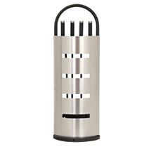 Serviteur de cheminée inox - LE MARQUIER