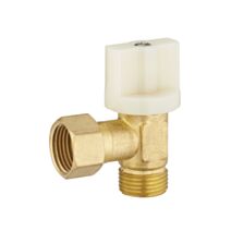 Robinet d'arrêt wc équerre 1/4 tour mâle femelle - Noyon&Thiebault
