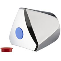 Croisillon tricorne chromé abs - NOYON