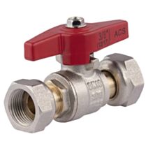 Vanne d'arrêt à manette papillon FEL3/8