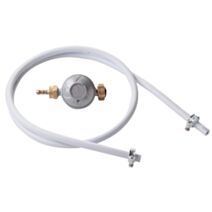Détendeur butane tétine 1,3 kg/h 28mbar + Tuyau 1,50m 5 ans - NOYON THIEBAULT