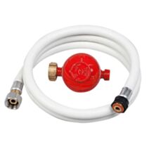 Détendeur propane 1,5 kg/h 37mbar sécurisé + Flexible 1,50m 10ans - NOYON THIEBAULT