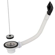 Bonde à bouchon pour évier 1 cuve perçage Ø50mm