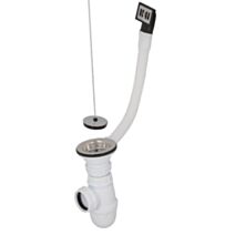 Vidage plastique pour évier 1 cuve perçage Ø60mm