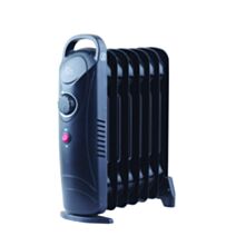 Radiateur bain d’huile ‘baby-oil” 850 w noir